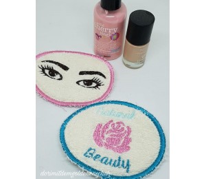 Stickserie ITH - Abschminkpads Kosmetikpads