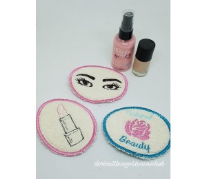 Stickserie ITH - Abschminkpads Kosmetikpads