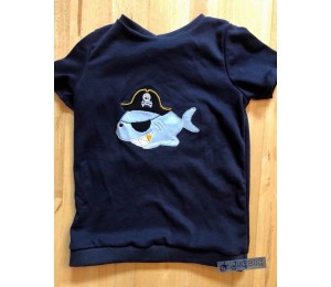 Stickdatei - Piratenhai