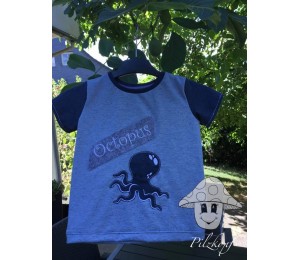 Stickdatei - Krake Appli