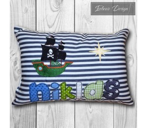 Stickdatei - Piratenschiff Appli