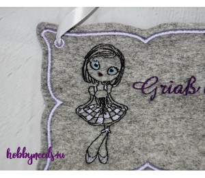 Stickserie - Bayrische Mädels