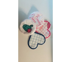 Stickserie ITH - Abschminkpads Kosmetikpads