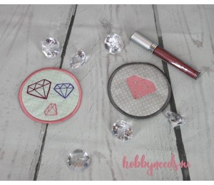 Stickserie ITH - Abschminkpads Kosmetikpads