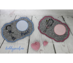 Stickserie - Bayrische Mädels