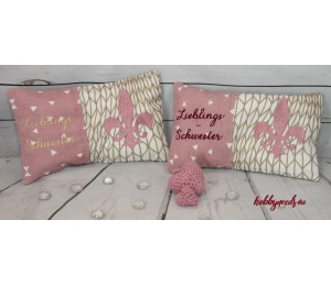 Stickdatei - ITH Kissen Blanko 2teilig