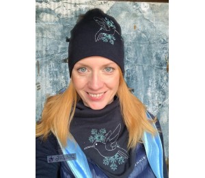 Stickserie - Eisvogel Line Art