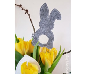 Stickdatei ITH - Steckfigur Hase