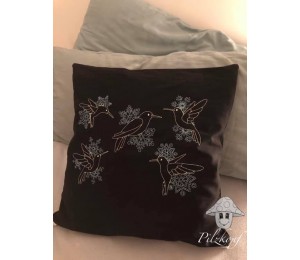 Stickserie - Eisvogel Line Art