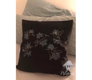 Stickserie - Eisvogel Line Art