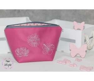 Stickserie - Blumen Line Art