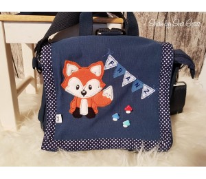 Stickdatei - Schneetiere Eisfuchs