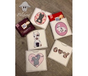 Stickserie - Ei Love Ostern inkl. Anhänger ITH