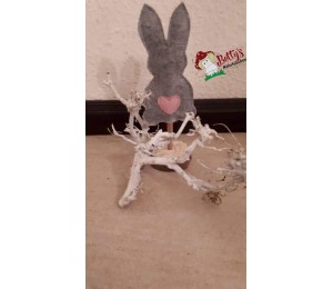 Stickdatei ITH - Steckfigur Hase