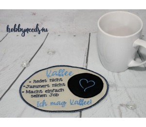ITH Stickserie - Mug Rugs At Work 2
