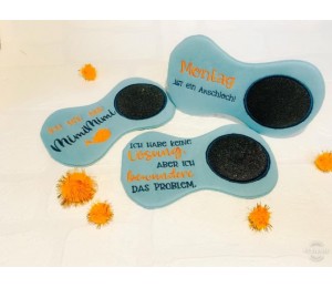 ITH Stickserie - Mug Rugs At Work 1