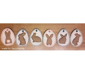 Stickserie - Ei Love Ostern inkl. Anhänger ITH