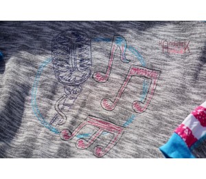 Stickserie - Rockstar