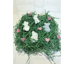 ITH Stickserie - Funny Bunnies Geschenkanhänger