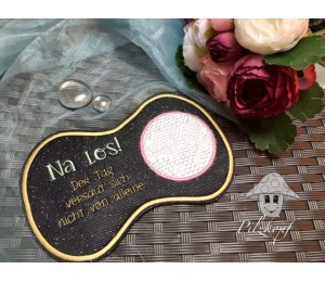 ITH Stickserie - Mug Rugs At Work 1