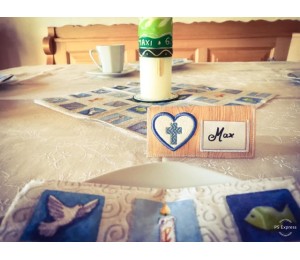 Stickdatei ITH - Tischkarten Konfirmation Kommunion Taufe