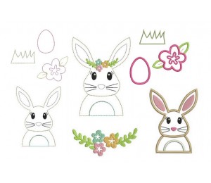 Stickserie - Bunnita