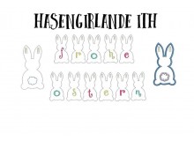 ITH - Wimpel Hasengirlande Ostergirlande
