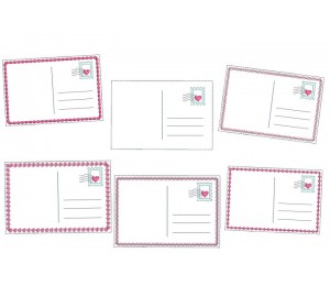 ITH - Postkarte Rückseite mit Adressfeld