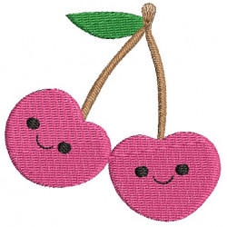 Stickdatei - Kirschen