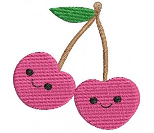 Stickdatei - Kirschen