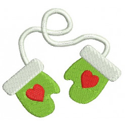 Stickmuster Handschuhe