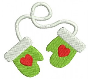 Stickmuster Handschuhe