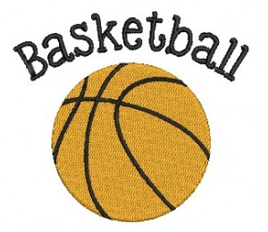 Stickdatei - Basketball