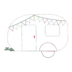 Stickdatei - Camping Wohnwagen Appli