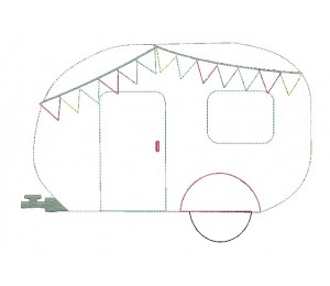 Stickdatei - Camping Wohnwagen Appli