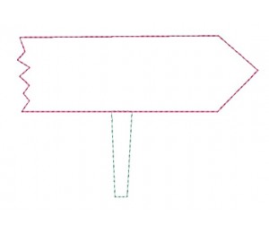 Stickdatei - Wegweiser