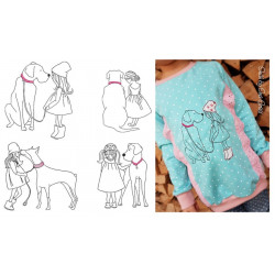 Stickserie - Hundeliebe