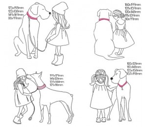 Stickserie - Hundeliebe