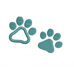 Stickdatei - Mini Pfoten