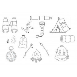 Stickserie - Outdoor Doodle