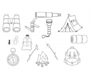 Stickserie - Outdoor Doodle