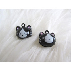 Glöckchen Katze -Schwarz