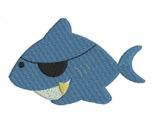 Stickdatei - Hai 