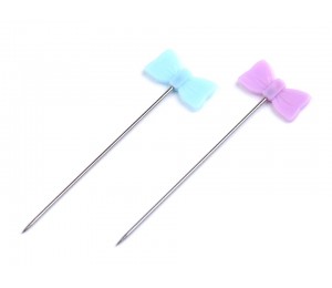 Stecknadel - 41 mm Schleife pastellfarben