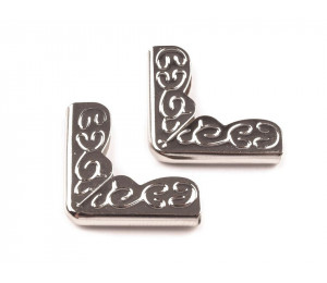 Taschenecken - Metallecken mit Prägung