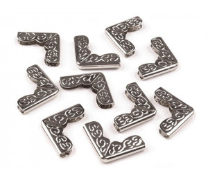 Taschenecken - Metallecken mit Prägung