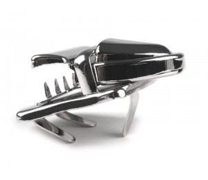 Mappenschloss Steckverschluss silber farben klein