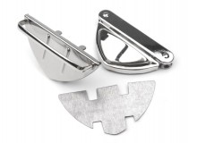 Mappenschloss 25x50mm silber