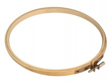 Stickrahmen rund aus Holz Ø19,7 cm