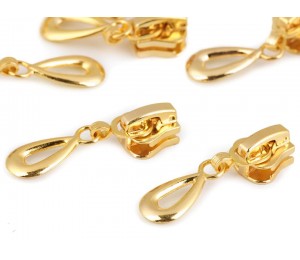 3 SchieberTropfen - silber oder anthrazit farben